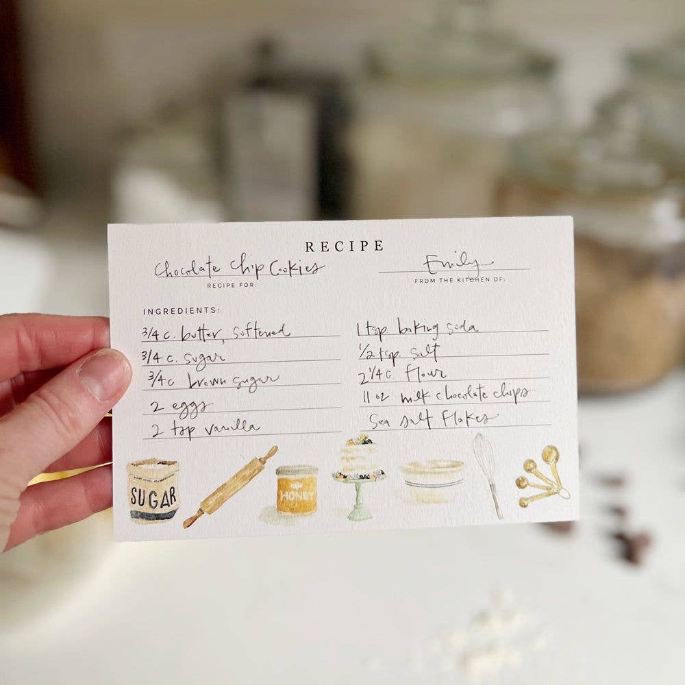 Fiches de recettes