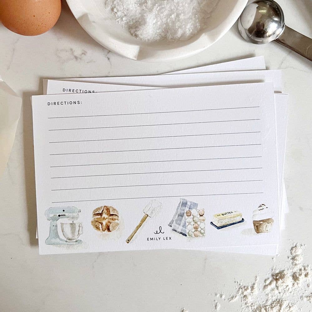 Fiches de recettes