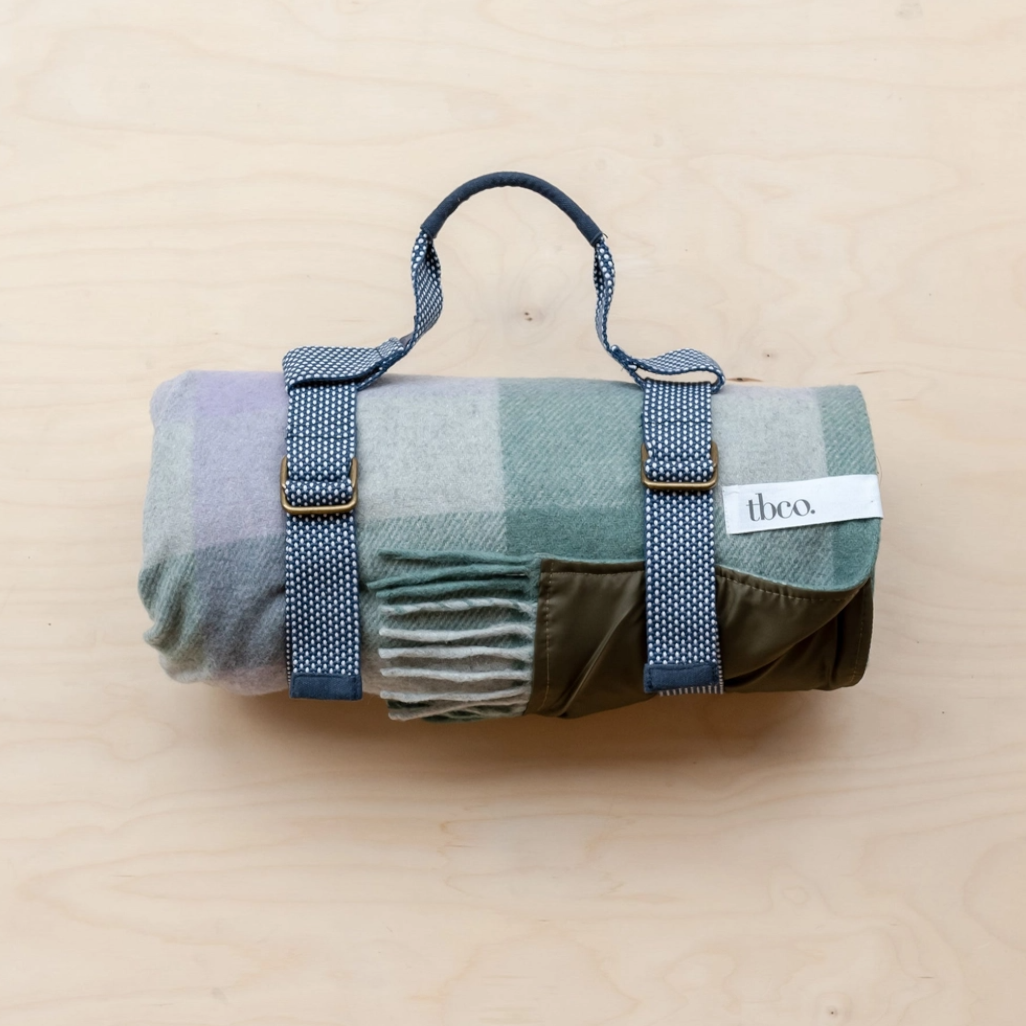 Couverture de pique-nique en laine vichy